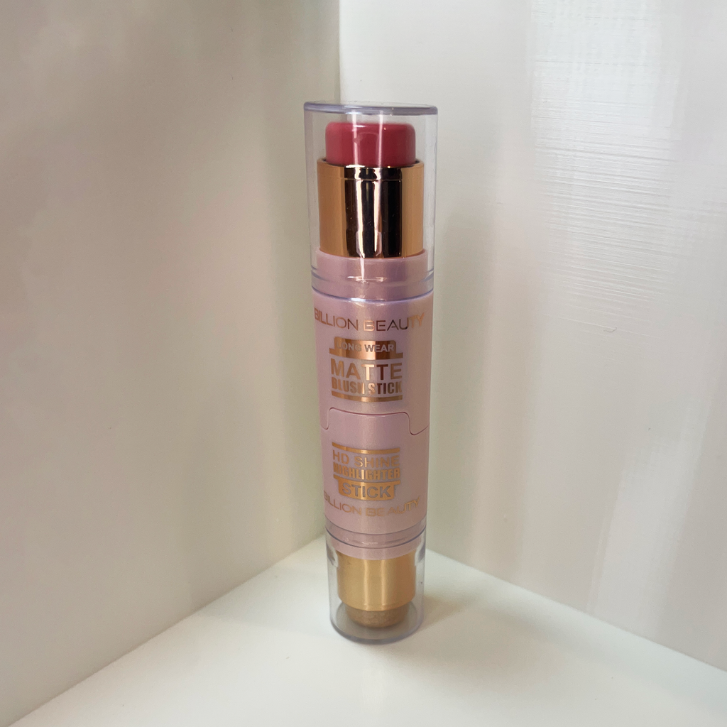 BillionBeauty Stick Blush & Highlighter 2 en 1