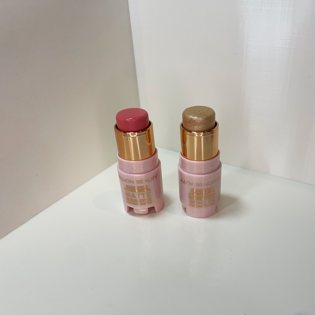 BillionBeauty Stick Blush & Highlighter 2 en 1