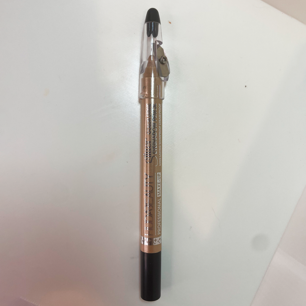 Lápiz Sombra de Ojos Glitter Dorado – Huda Beauty Glitter Colorstroke