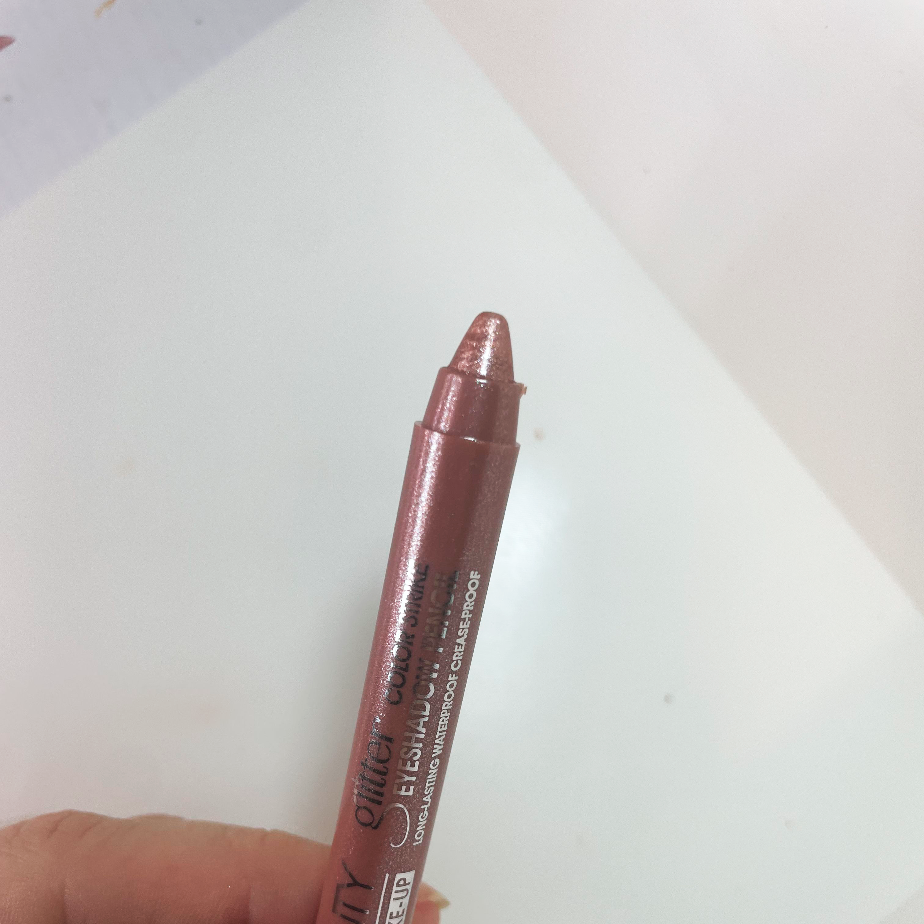 Lápiz Sombra de Ojos Glitter – Huda Beauty Glitter Rosa Mauve