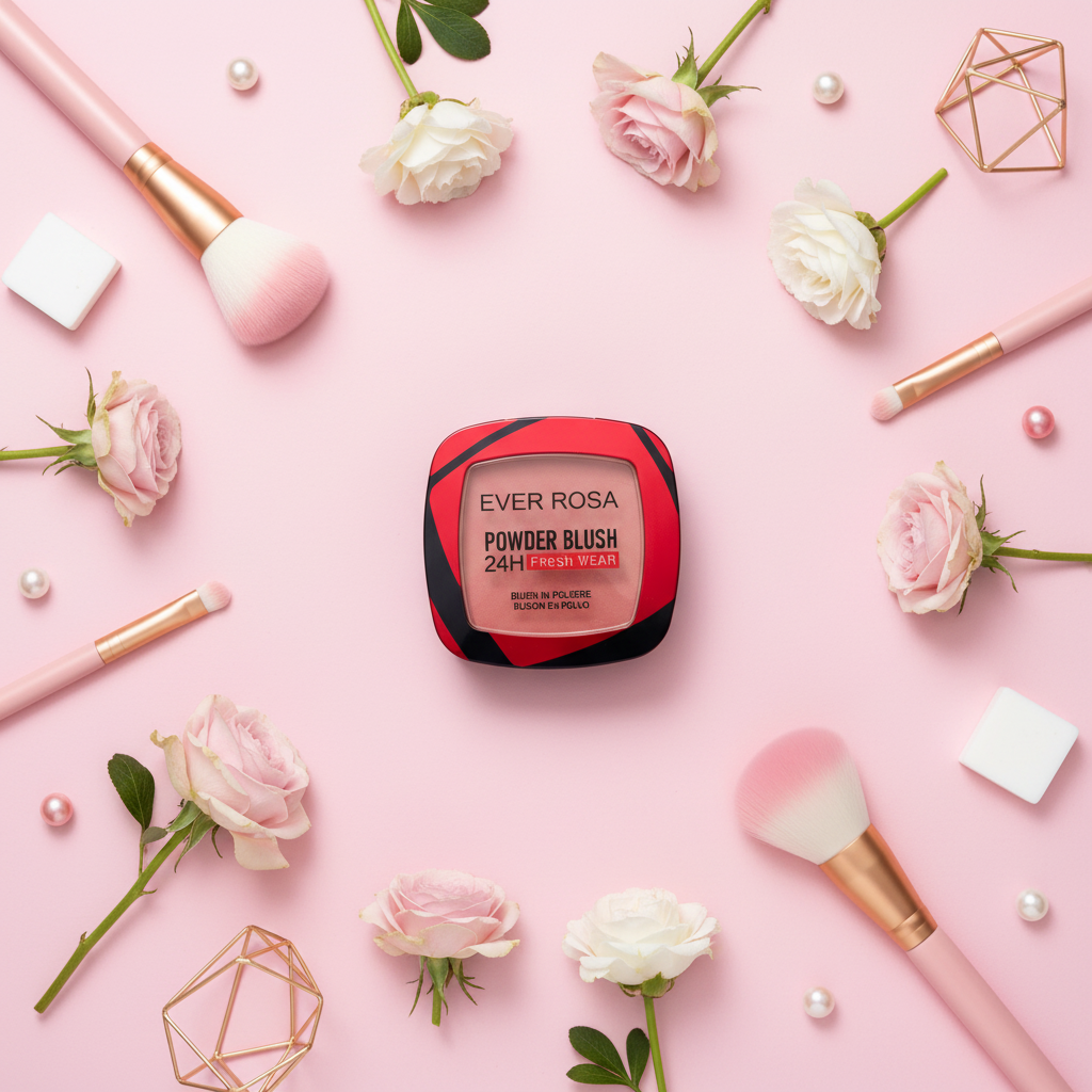 EverRosa Powder Blush - Lifestyle
