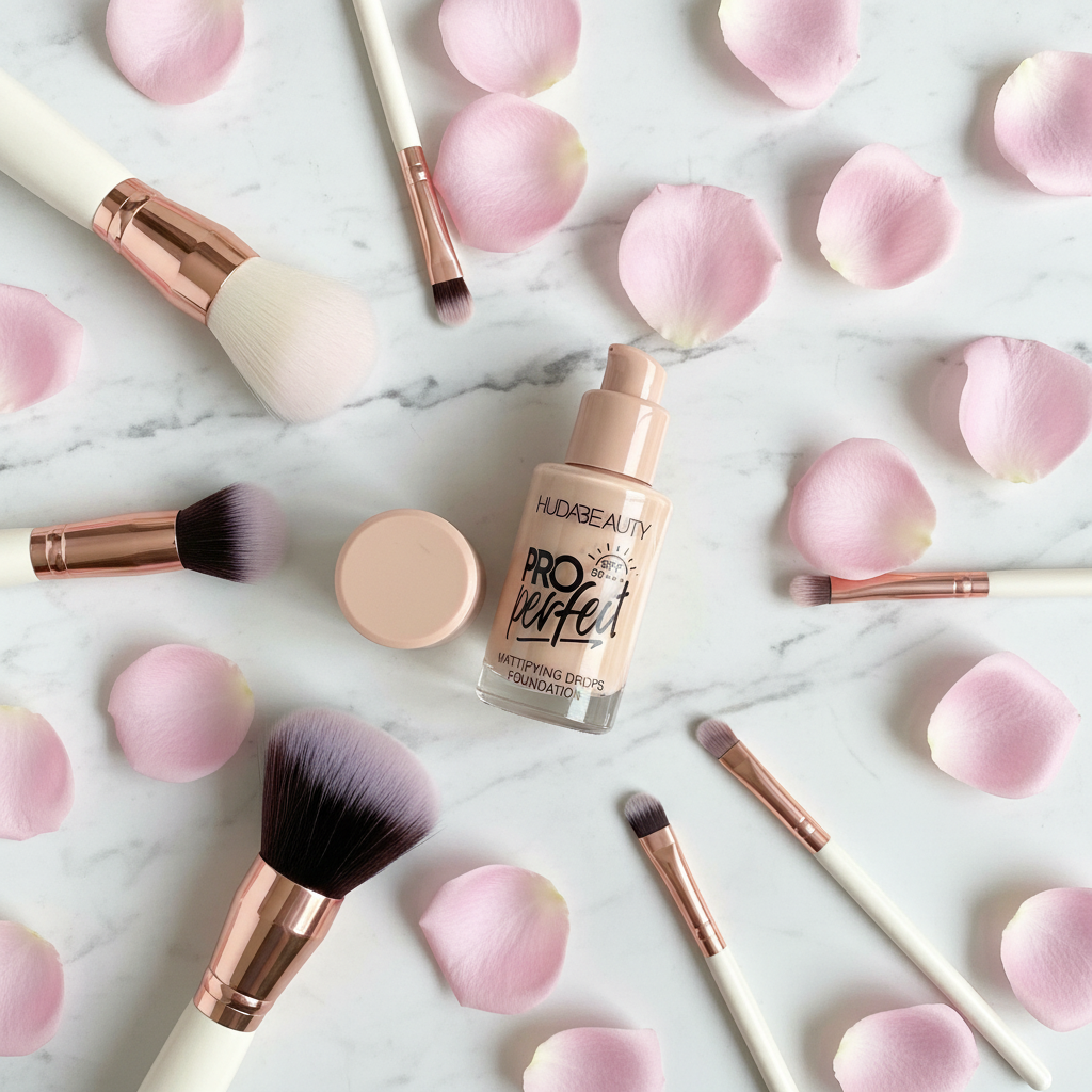 Flat lay elegante